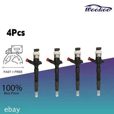 4pcs Diesel Fuel Injector 23670-30050 For Toyota Hiace 1kd 2kd 2KD-FTV D-4D • $490