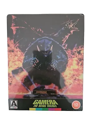 Blu-ray STEELBOOK „Gamera - The Heisei Trilogy“ 3 Discs (Neu) OVP  • £86.14