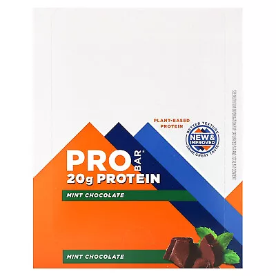 Protein Bar Mint Chocolate 12 Bars 2.47 Oz (70 G) Each • $35.64