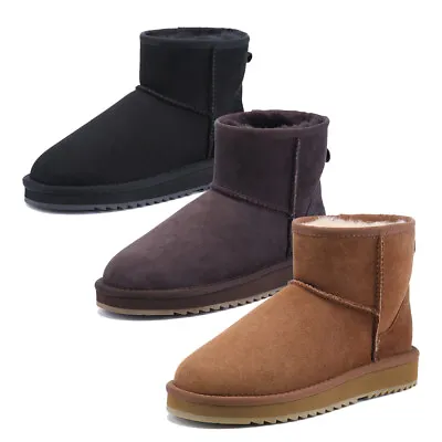 $42.99 • Buy Womens Kids UGG Boots Water Resistant Premium Australian Sheepskin Wool 5 Colors