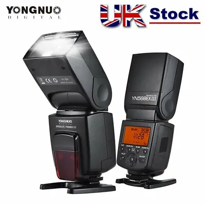 Yongnuo YN-568EX III Flash Speedlight TTL Master 1/8000s High Speed For Canon UK • £122.99