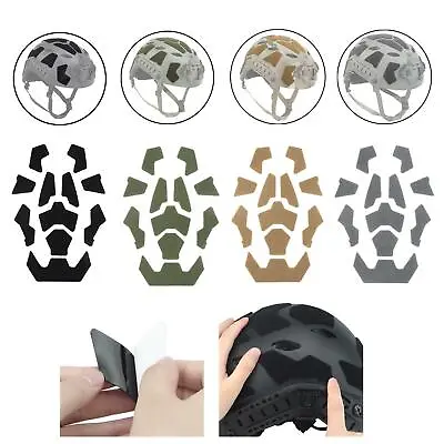 Helmet Stickers Fast Helmet Accessories Modified DIY Helmet Adhesive Patches • £7.66