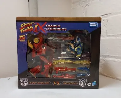 $23.76 • Buy Hasbro Street Fighter II X Transformers Autobot Hot Rod (Ken) Vs Arcee (Chun-Li)