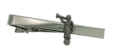 J79S - Angel Moroni - Tie Bar (Silver Tone) One Moment In Time Mormon LDS CTR • $11.24