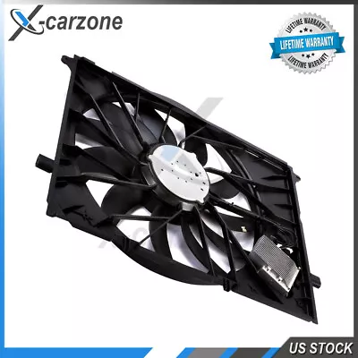 Engine Radiator Cooling Fan Assembly For Mercedes Benz W220 CL55 CL600 CL65 S600 • $258.38