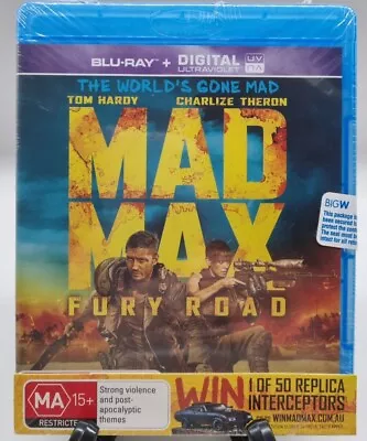 Mad Max - Fury Road (Blu-ray 2015) Brand New And Sealed  • $9.95