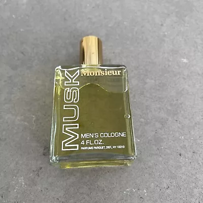 Monsieur MUSK Light Cologne 4oz | New W/Out Box READ DESC • $38.95