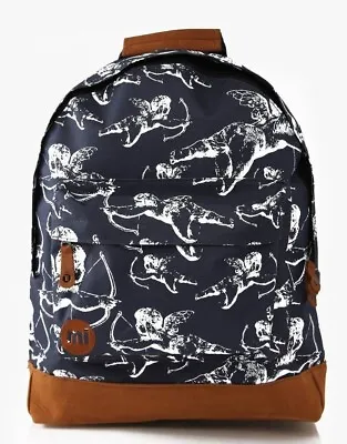 BNWT -  Mi-Pac Cherub Print Backpack - Navy • £33.99