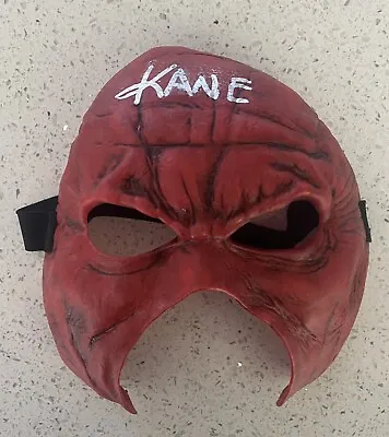 Kane Signed WWE Mattel Replica Mask JSA Authentication  • £82.04