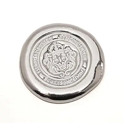 5 Oz Scottsdale Silver Button .999 Fine Silver Bullion #A264 • $161.47