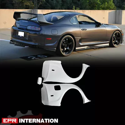 FRP Unpainted RID Style For 93-98 TOYOTA Supra MK4 JZA80 Rear Fender Mudguards • $2801