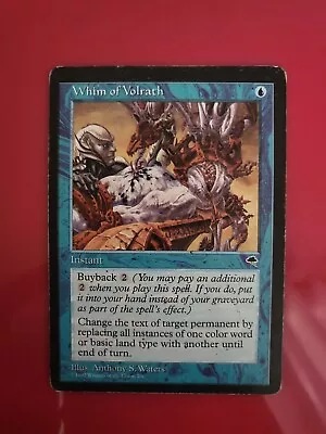 Mtg 2v - Whim Of Volrath - Tempest - Excellent - Magic The Gathering • $6