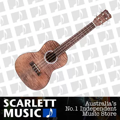 Cordoba 15CFM Concert Ukulele Flamed Maple Granite Grey • $249