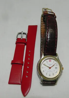 Ladies COLEMAN WRISTWATCH 40-001 Advertising Lantern Lamp + BONUS New WRIST Band • $12.47