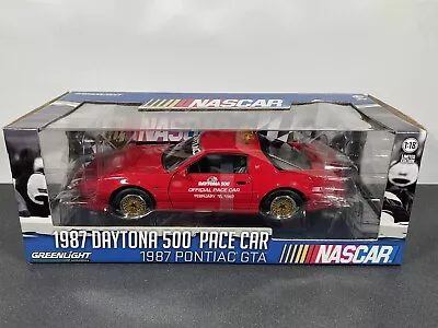 1:18 1987 Daytona 500 Pace Car Pontiac Trans Am GTA By Greenlight - US Seller • $138