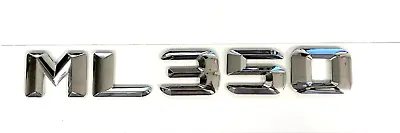 #1 Chrome Ml350 Fit Mercedes Rear Trunk Emblem Badge Nameplate Decal Letters • $13.99