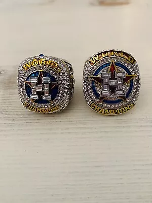 HOUSTON ASTROS World Series CHAMPIONSHIP Ring Set 🇺🇸 SHIP 2017/2022 • $49.99