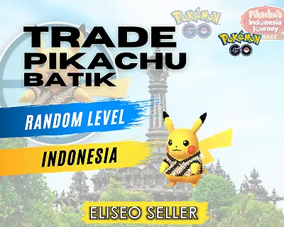 Trade Pikachu Batik Shirt - Pokemon Pikachu Indonesia GO - Costume 2024 • $2