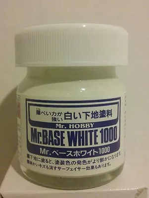 Gunze Sangyo/Mr Hobby SF-283  Mr Base White 1000. 40ml  • $4.85