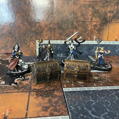 Mage Knight Dungeons Hero Lot Treasure Morvana Joram Wylune Oren • $12.95