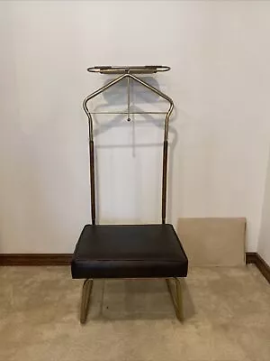 Vintage MCM Butler’s Chair Suit Valet With Seat By Pearl Wick • $101.96