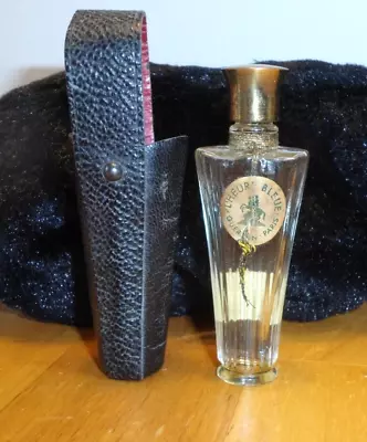 Vintage Guerlain L'Heure Bleue Empty Perfume Bottle W. Orig. Case-Guerlain Paris • $32.50