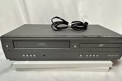 Magnavox DV200MW8 DVD VCR Combo Player RCA Tested Works No Remote • $75.99