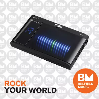 Korg GA Custom Tuner Chromatic Black 3D LED - Brand New - Belfield Music • $99