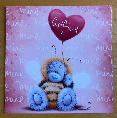 'Girlfriend' Me To You Valentine’s Day Card - Tatty Teddy Bear - 7”x7” • £2.25
