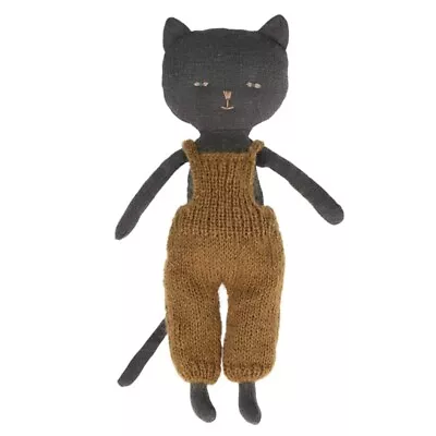 Maileg Chatons Kitten In Knitted Overall Black Free Shipping • $59.99