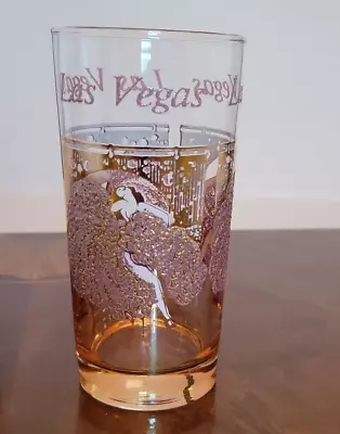 Vintage Las Vegas 12 Oz.  Souvenir Tumblers Purple Showgirls Spectrum 90 • $14