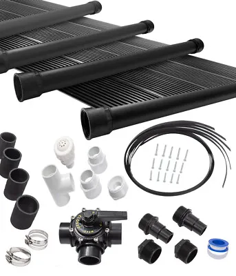 $1101.51 • Buy 4-2X20' SunQuest Solar Swimming Pool Heater Complete System With Roof Kits