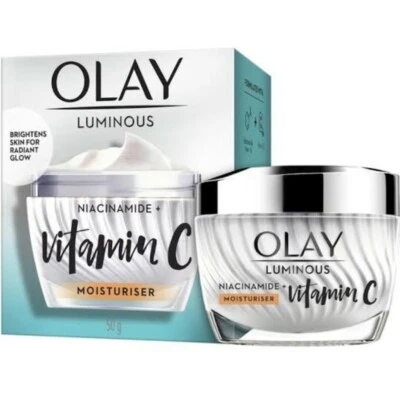 $49 • Buy 2x Olay Luminous Niacinamide Vitamin C Moisturiser - RRP $120