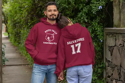 Vampire Diaries - Mystic Falls Salvatore Hoodie - DAMON SALVATORE! • £31.46