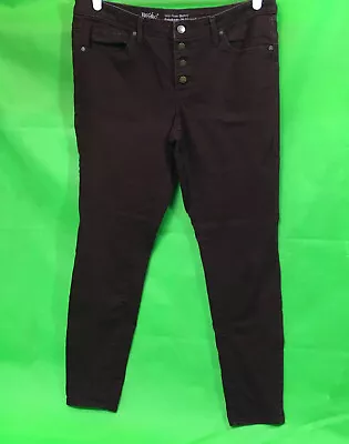 Women’s Mossimo Mid-Rise Skinny Stretch Jeans Size 12 / 31 R • $7.79