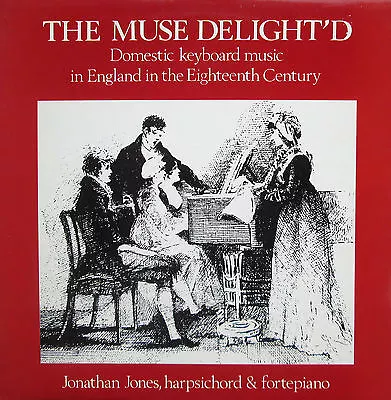 The Muse Delight'd 17th Century Keyboard Music Jonathan Jones SIGNED PLR 037 • £15