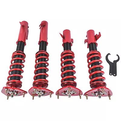 Set Of 4 Coilover Spring & Shocks Front Rear For Subaru Impreza WRX STI 2000-04 • $227