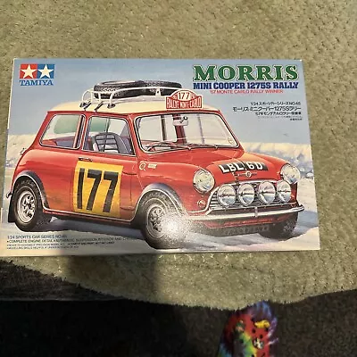 Tamiya 2448 Morris Mini Cooper 1275S Rally 67 Monte Carlo 24048 1:24 Model Kit • £26