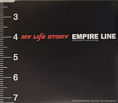 Empire Line - My Life Story - 1 Track Promotional CD Single - Free Postage • £4.50