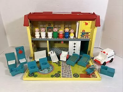 Fisher Price Little People Children’s Hospital 931 Complete Set Nurse Doctor • $130