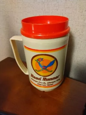 Vintage Road Runner Insulated Coffee Mug • $450