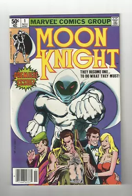 Moon Knight #1 6.5 (O/W) FN+ 1st App. Of Raoul Bushman Marvel Comics 1980 (G) • $20