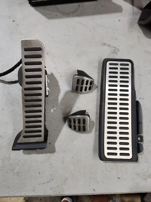 $79.80 • Buy MK6 VW GTI Golf R Manual Pedal Set Pedals Stainless Jetta GLI Oem 2010-2014