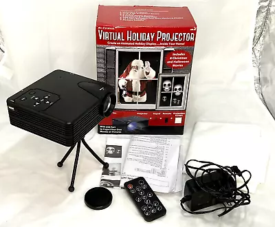 Preowned VIRTUAL HOLIDAY PROJECTOR COMPLETE SET UP APPEARS NEVER USED VG • $74.95