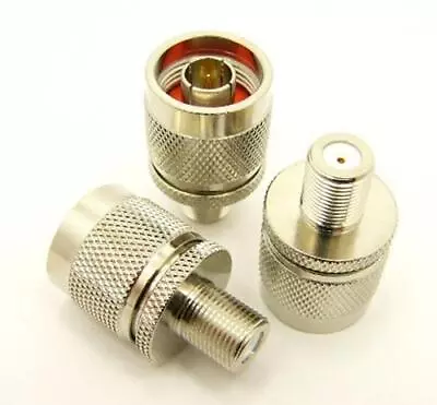 Type N Male To Type F Female Adapter For Coax • $5.95