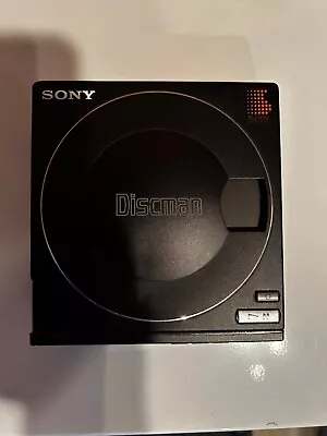 VINTAGE CLASSIC SONY DISCMAN D-10 Portable CD PLAYER AC ADAPTO BATTERY CAR MOUNT • $159.99