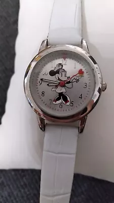Very Rare Disney's White Nurse Minnie Mouse Ladies Watch MN1005CV • $45