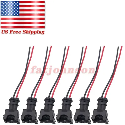 $11.49 • Buy 6* Fuel Injector Connector For Nissan 300ZX Z31 1984-87 N/A Turbo Wiring Harness