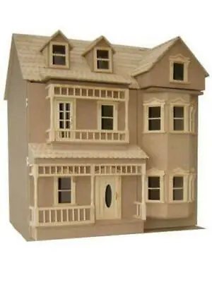 The Exmouth Unpainted Flat Pack Dolls House Kit Tumdee 1:12 Scale Miniature • £150