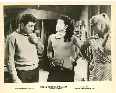 Vintage 8x10 Phot Rosemary (1958 Film) Nadja Tiller Peter Van Eyck Carl Raddatz • $14.99